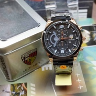 Jam Tangan Original Pria Leopard Rantai Sporty Water Resistance ( Bisa Cod )