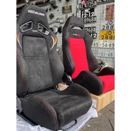 Ready Stock RECARO SR7 Universal Racing Seat Modified Car Seat Adjustable VR Simulator Barrel Chair