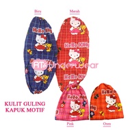 AT181-HK motif bolster cover/randu kapok bolster cover