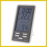 ✾ ✼ ◶ Eagletech DC803 Thermometer Humidity Clock Hygrometer
