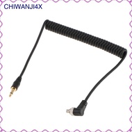[chiwanji4x] Mini (3.5mm) to Male PC Screw-Lock Sync Cord for  580EXII 7D 5DII 50D 40D /   Camera