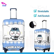 【In Stock】Cute Luggage Protector Cover Chiikawa Personalized Suitcase cover Stretchable Luggage Acce