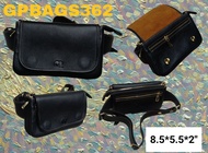 GPBAGS กระเป๋าคาดอก-คาดเอว GP-N362 หนังชามัวส์ กระเป๋าหนังวัวแท้