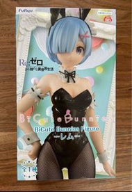 全新 日版 Furyu BiCute Bunnies 雷姆 兔女郎 Figure Re:從零開始的異世界生活 (Re:Zero Re:0 Re: Life in a different world f