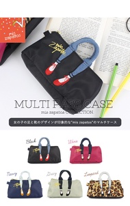 Mis Zapatos Japanese new leg embroidery makeup change women's handbag 0756
