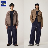 【Direct From Japan】GU Barrel Leg Painter Jeans by rokh (unisex)