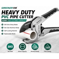 Heavy Duty PVC Pipe Cutter SK5 Ratchet Pipe Cutter Mata Potong PVC Aluminum Body PPR CPVC PEXPlastic