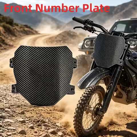 E-Bike Front Number Plate Registration Plate Universal Motorcycle Accessories For Surron S/X Talaria
