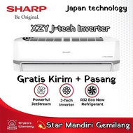 Ac Split Sharp 1/2 pk X6ZY + Pasang (Inverter)