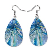 Maureen Claffy Artist Collection | Angel Gabriel Teardrop Dangle Earrings Set | Cute Girls Womens Je