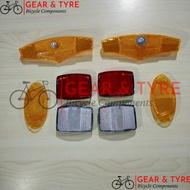 MATA CAHAYA LET'S STOCK COLight Reflector Bicycle Cat Eye/ Stop Lamp Bicycle Stop Lamp/