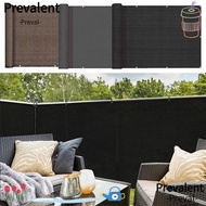 PREVALENT Balcony Shade Cloth, 3/5/6M Waterproof Sun Shading Sails, Multi-functional Balcony Privacy