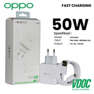OPPO VC5JACH Premium Cashan Travel Charger Original 100% 50W Fast Charging VOOC - Type C
