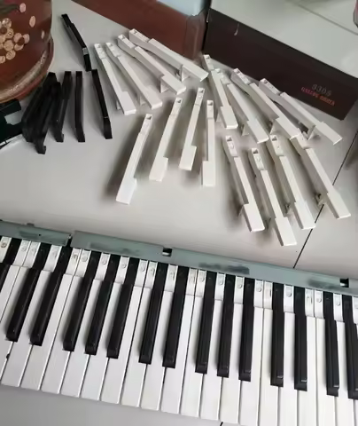 For Korg TRITON TRINITY I2 I3 M1 01W and Yamaha White black Keys Keyboard Part Used
