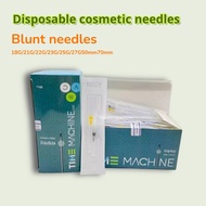 Cannula Soft Tip Tube 18G/21G/22G/23G/25G/27G 50mm 70mm Skin Care Beauty Salon Stock