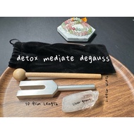 Quartzie Tunning Forks 4096 Hz degauss detox 音叉消磁去除负面情绪