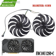 FDC10U12S9 C DC12V 0.45AMP การ์ดจอพัดลมสำหรับ ASUS Dual Radeon RX5500XT RX5600XT RX5700XT การ์ดจอ