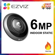 EZVIZ E4p 3K+ Panoramic Fisheye Camera 360° View, AI Detection Alerts, Dual-Band WiFi, Magnetic Moun