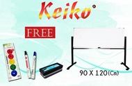 Keiko White Board Single Face Stand 90x120cm