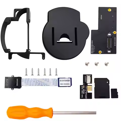 3D Printer Mount Kit for NGC GameCube Console GC Loader Lite and SD2SP2 Adapter TF Card Reader For G