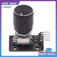 COOD 360 Degree Encoder Module Ky-040 Encoder Module 360° Rotary Encoder Ky-040 Module with Knob Cap