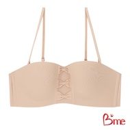 Bme เสื้อชั้นในไร้โครงถอดสายบ่าได้ Level 1 ฟองน้ำบาง รุ่น ME1K41 สีนู้ด สีน้ำตาล สีเขียว  (แนะนำเลือ