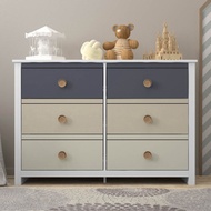 Synergy House Essex Teen 6 Drawer Dresser with Interlock Kabinet 6 Laci Almari Simpanan