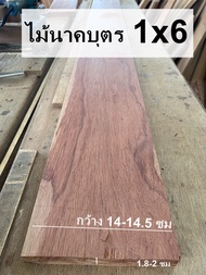 ไม้นาคบุตรWoodขนาด 1"X6" ชื่อไม้Naka Wood มีสีแดงเข้มแกมน้ำตาล เนื้อแข็งมากๆ ทนแดดทนฝนดีมากๆ มีลายไม