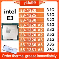 Intel Xeon E3 1220 1225 1230 1220v2 1230v2 1270v2 1220v3 1230v3 1231v3 cpu LGA 1155 processor