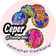 Flat. Flat Game. Bottle Cap Game. Traditional Flat Patterned Game