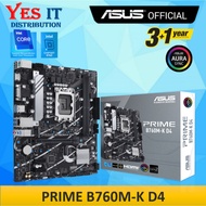ASUS PRIME B760M-K D4 Intel® B760 (LGA 1700) mATX Motherboard