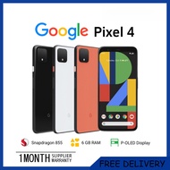 Google Pixel 4 Qualcomm Snapdragon 855/6GB+64GB/Full Box/COD smartphone