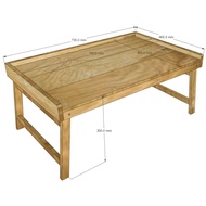 CUSTOMIZED FOLDABLE BED TABLE 70X45X30cm (LxWxH) CPU LAPTOP FOLDING TABLE
