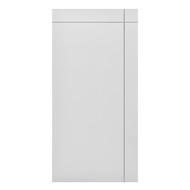 HomePro ประตู UPVC บานทึบ ED 100x200 ซม. สีขาว แบรนด์ PARAZZO