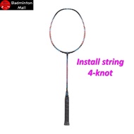 Apacs Commander 10 Black Maroon【Install with String】Yonex BG66 Ultimax (Original) Badminton Racket (1pcs)