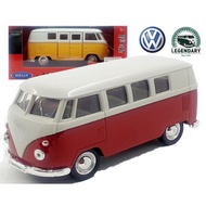 1962 Volkswagen T1 Bus, Official Licensed Product Car Alloy vehicle Die cast Metal 1:36 Scale Hobby 