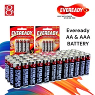 (Bundle of 8/12 pack) 1.5V AA / AAA EVEREADY Battery / Non- Alkaline battery (Bundle and Save)