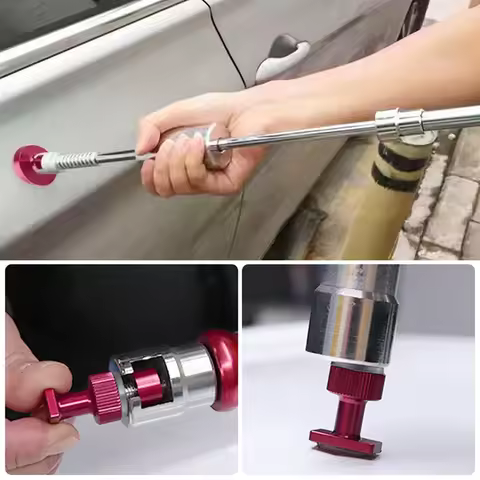 3Pcs Car Dent Repair PartLockable Puller Adjustable Automotive Dent Repair Tool Gasket Aluminum Thic