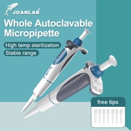 JOANLAB Laboratory Pipette Autoclavable Digital Adjustable Micropipette Lab Equipment With Pipette T