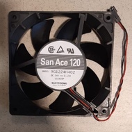 Trust & Trusted 9G1224H402 (24Vdc), Centrifugal Fan, Sanyo Denki