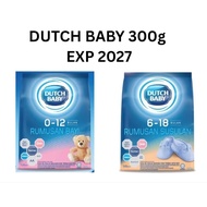 EXP 2027 DUTCH BABY 0-12 (300g) DUTCH BABY 6-18 (300g)