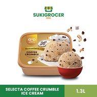 Selecta Coffee Crumble Ice Cream 1.3L