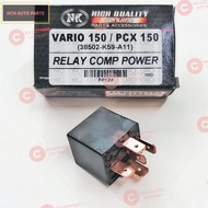RELAY COMP POWER (5 PIN) - HONDA - VARIO 150 - 38502-K59-A11 / PCX 150/ ADV 150/ BEAT F.i/ BEAT ESP 