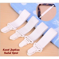 Bed Sheet Corner Clips (1 Pack Contains 4 Pcs for 4 Corners)