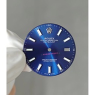 C Factory 41mm Diary126334Blue Strip Carved Pot Lid Surface Dial