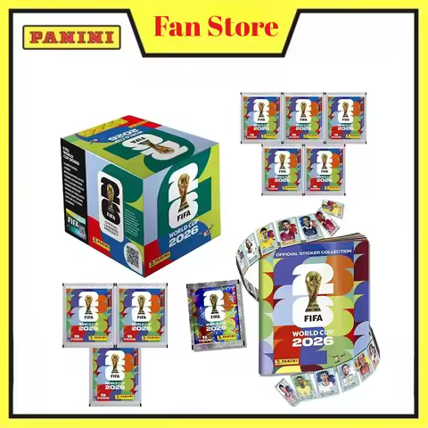 The Panini FIFA World Cup 2026™ Official Sticker Collection Is Here Box of 50 Packets Collection Bli
