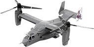 Metal Aircraft Model 1/144 for Variable Wing Bell V-22 Osprey Transport Helicopter Amphibious Plane 