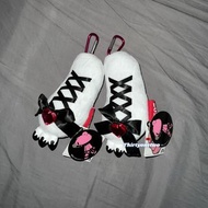 日本正版 TAITO 限定 Gloomy 暴力熊 絲帶 心心寶石 蕾絲 拉 線 震動 吊飾 掛飾 公仔 景品