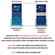 Miếng dán trắng răng Crest 3D white Professional Effects chính hãng MỸ - Miếng dán Crest giúp răng t