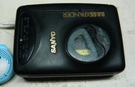 二手 SANYO VIP-3早期卡帶式隨身聽 功能正常 皮帶已送修更換